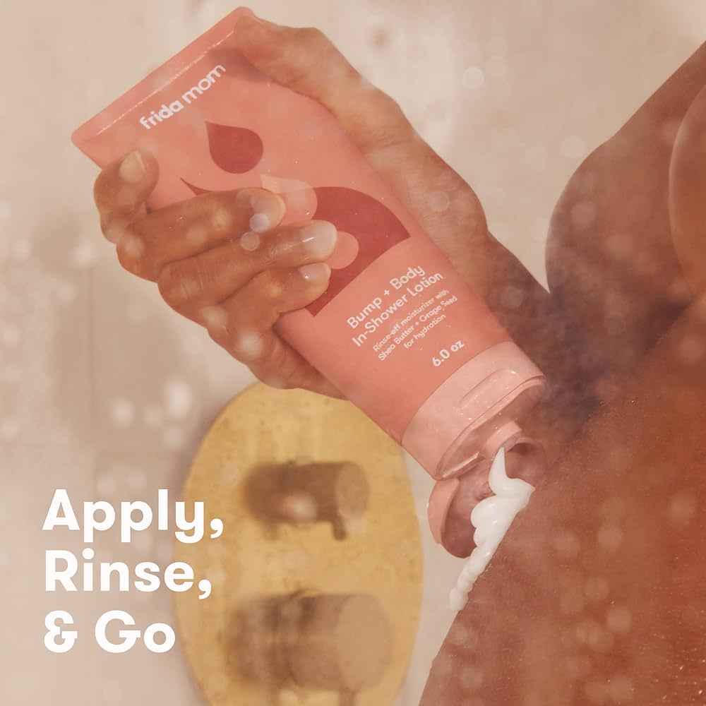 Loción de ducha para vientre y loción corporal