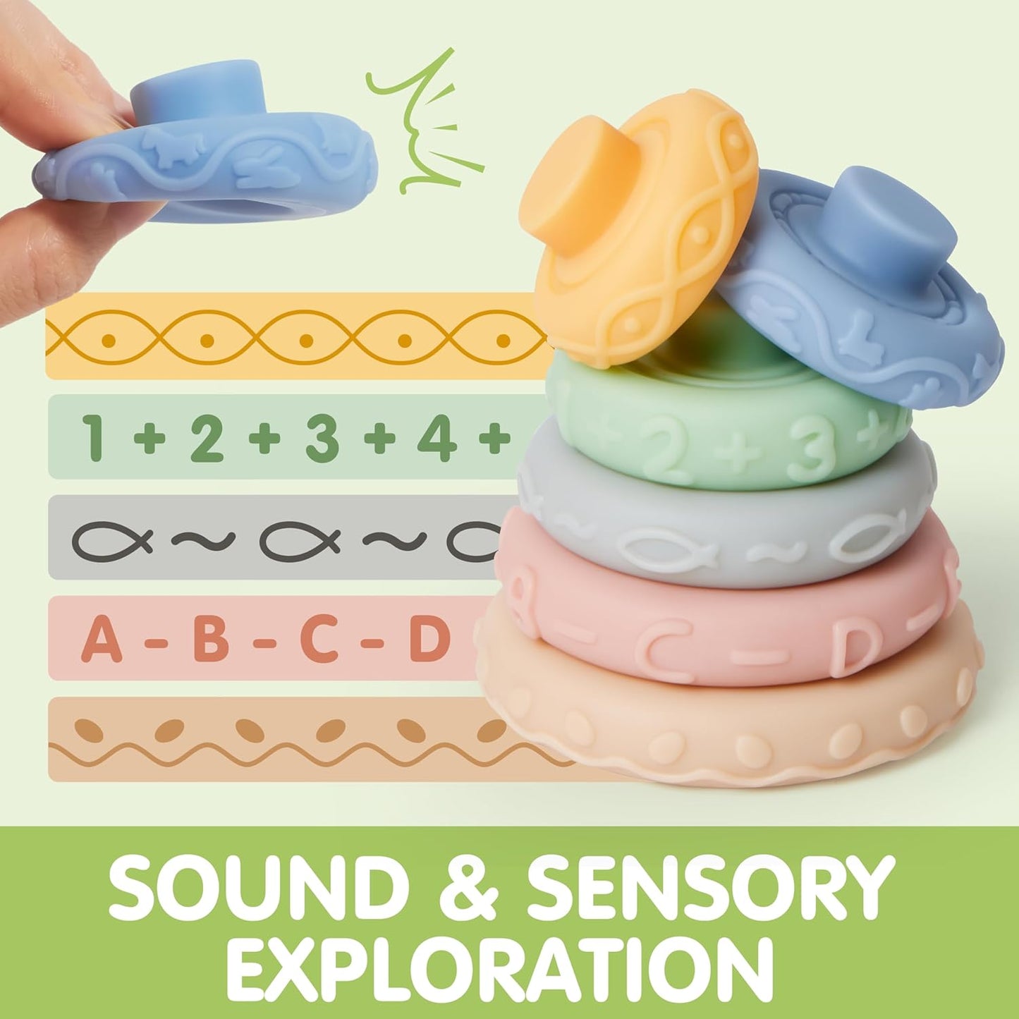 Montessori - Juguetes para bebés 4 en 1