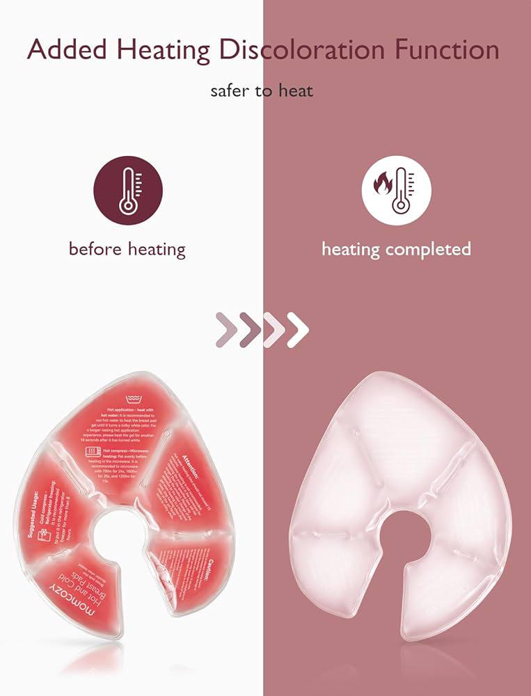 Paquetes almohadillas de terapia para senos