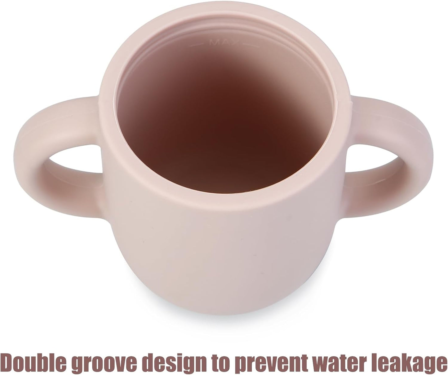 Vaso de entrenamiento de silicón 100%