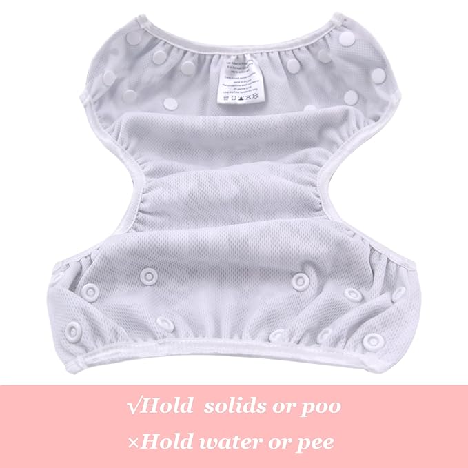 Pañales de natación neutros - ropa interior reutilizable ajustable