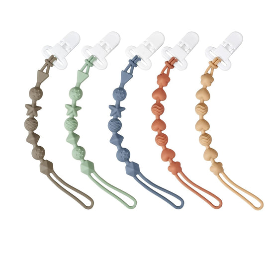 Clip de silicona para chupete