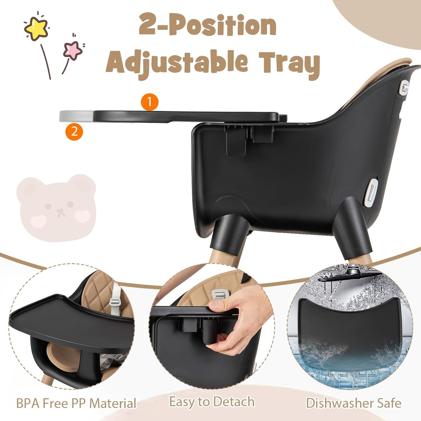 Silla Alta 5-1 Baby Joy