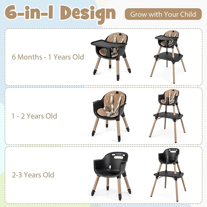 Silla Alta 5-1 Baby Joy