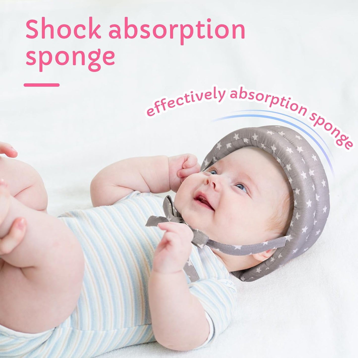 Casco y protector de cabeza ajustable con rodilleras