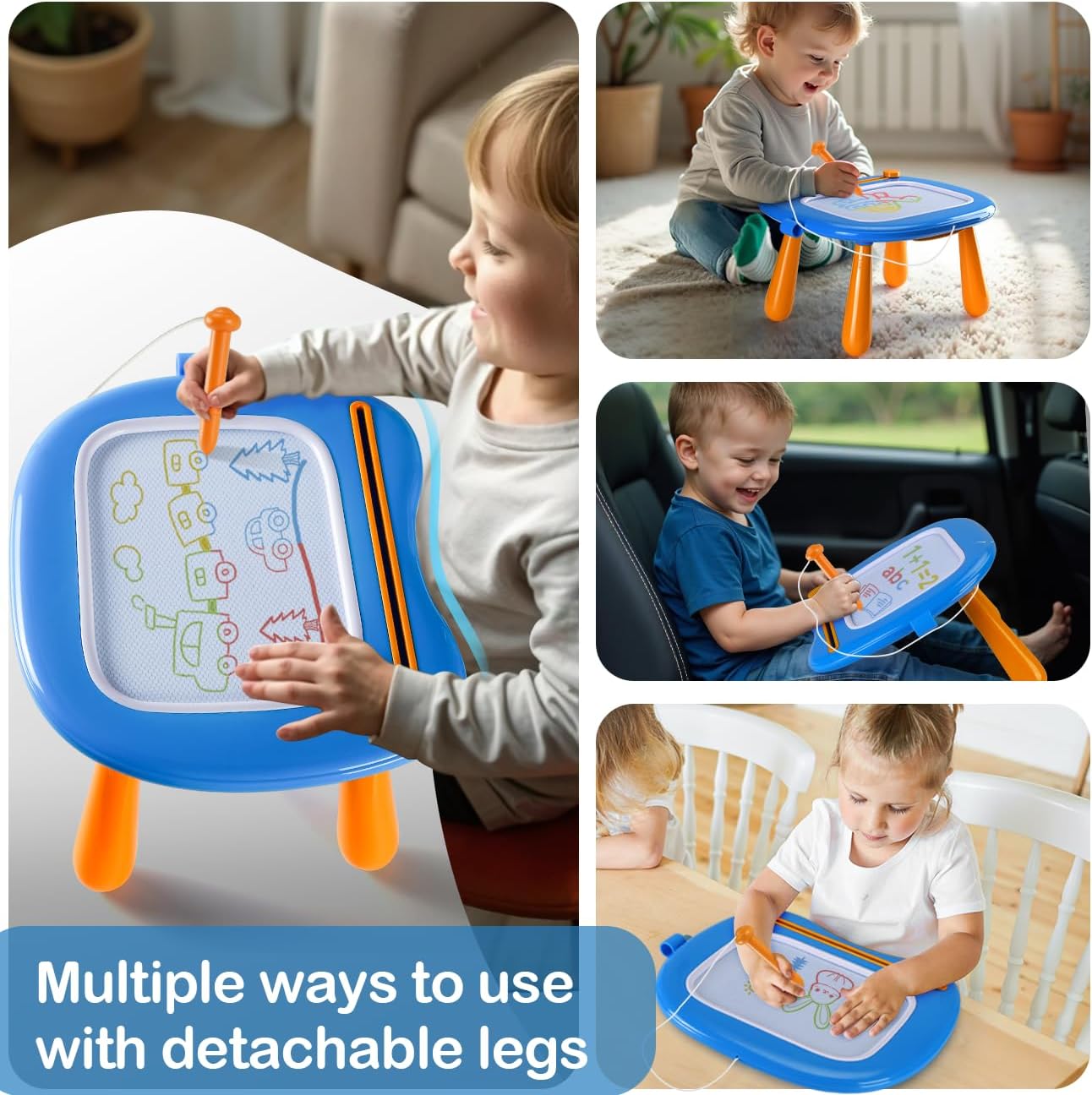 Tablero de dibujo magnético