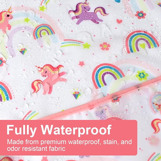 Babero de manga larga impermeables para bebés de 6 - 36 m