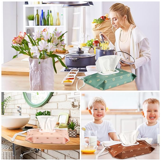 Dispensador portátil recargable de toallitas