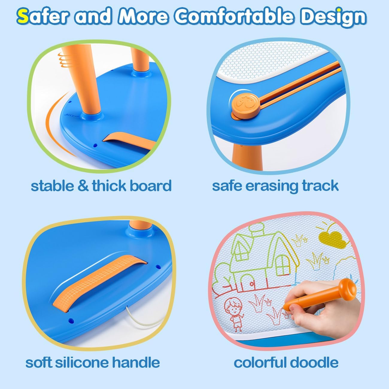 Tablero de dibujo magnético