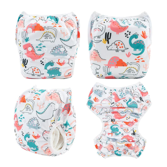 Pañales de natación neutros - ropa interior reutilizable ajustable