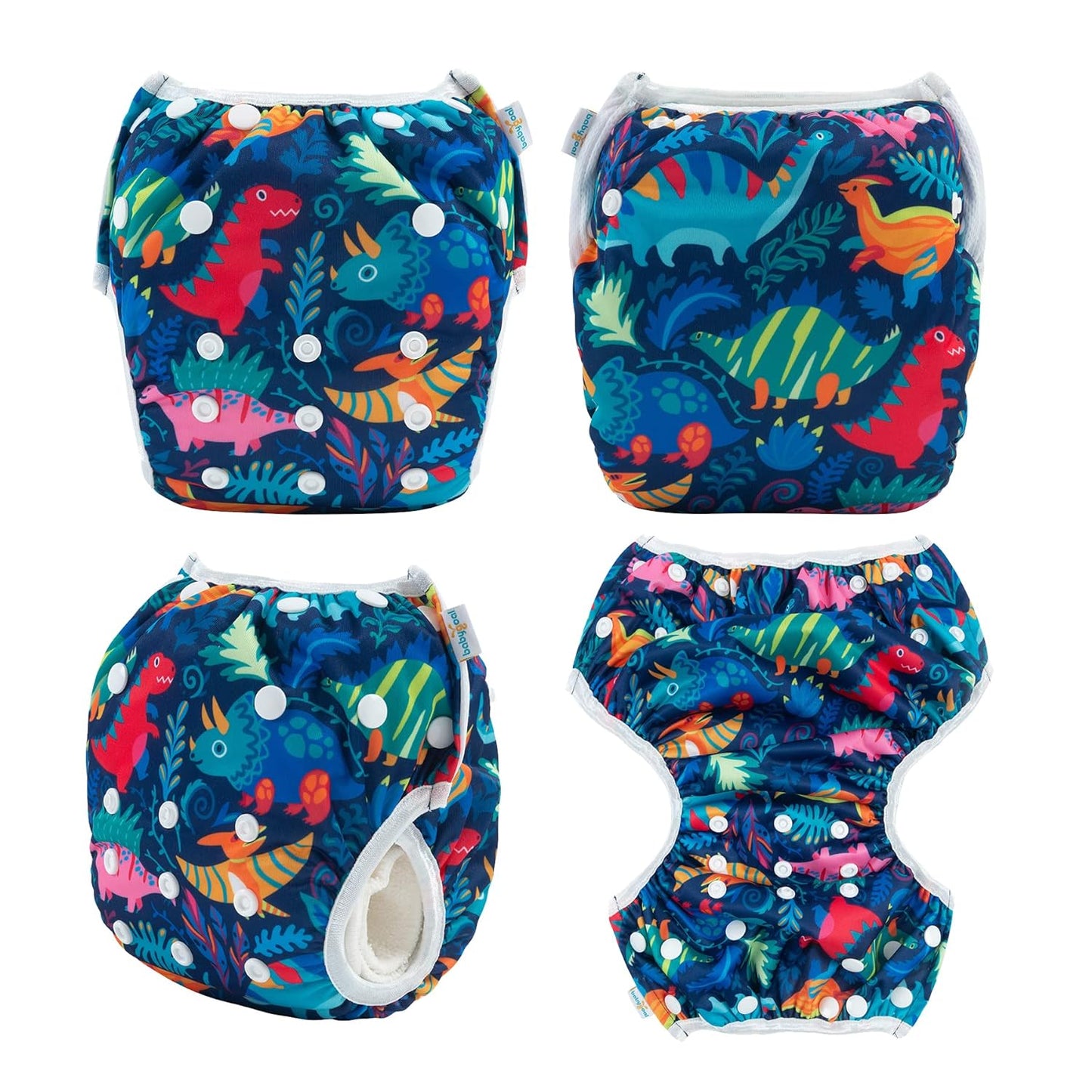 Pañales de natación neutros - ropa interior reutilizable ajustable