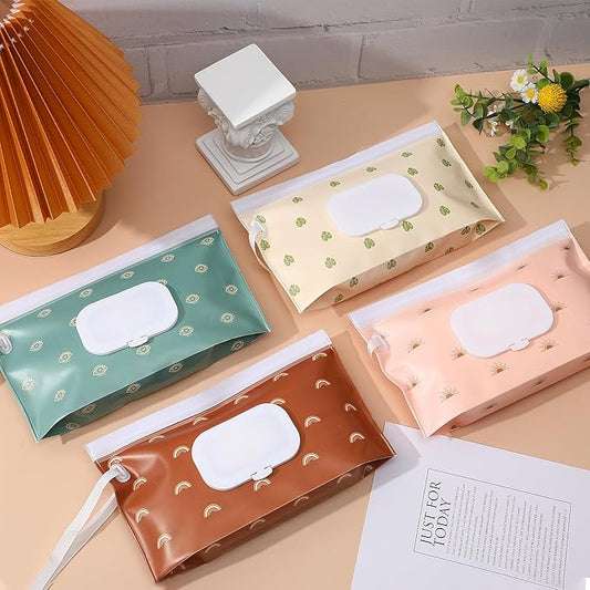 Dispensador portátil recargable de toallitas