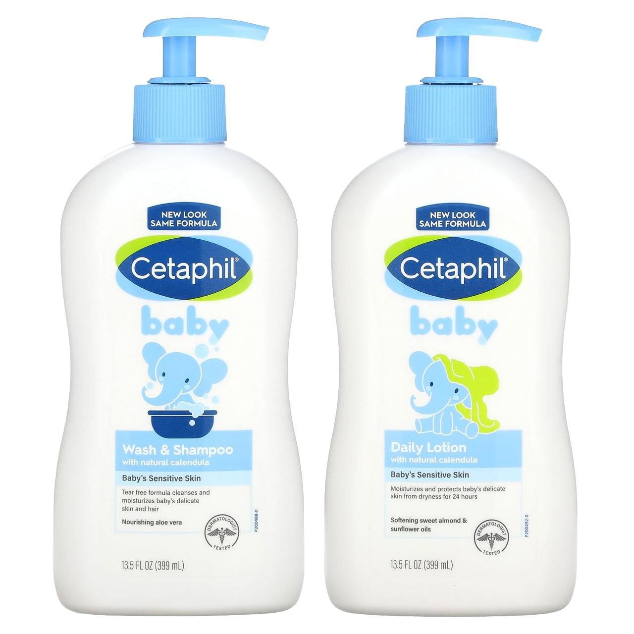 Cetaphil Wash & Shampoo & Crema loción