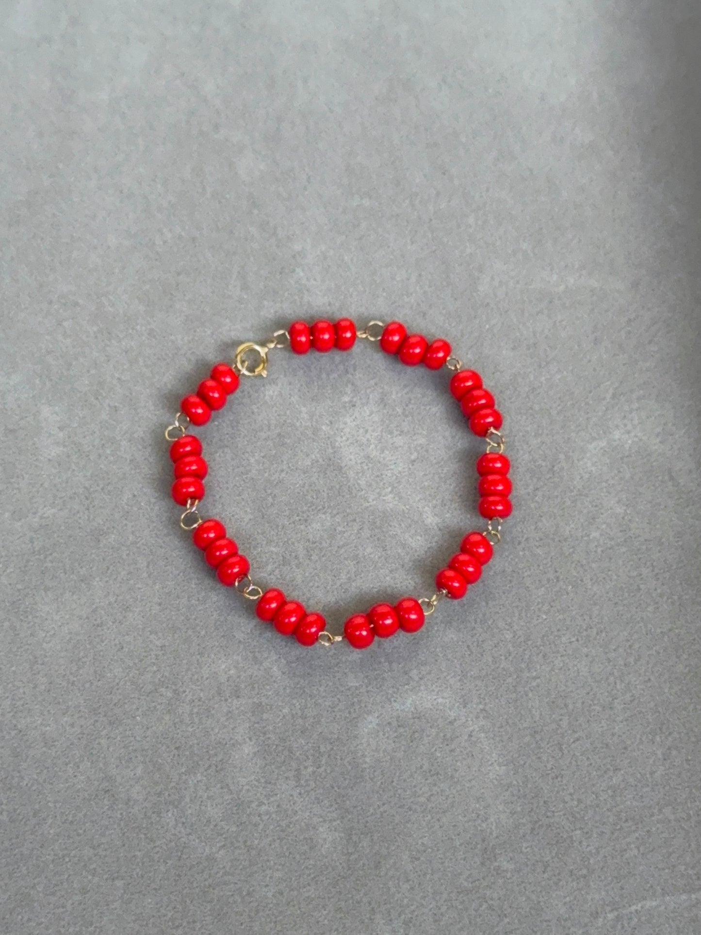 Coralito Rojo Oro 10K