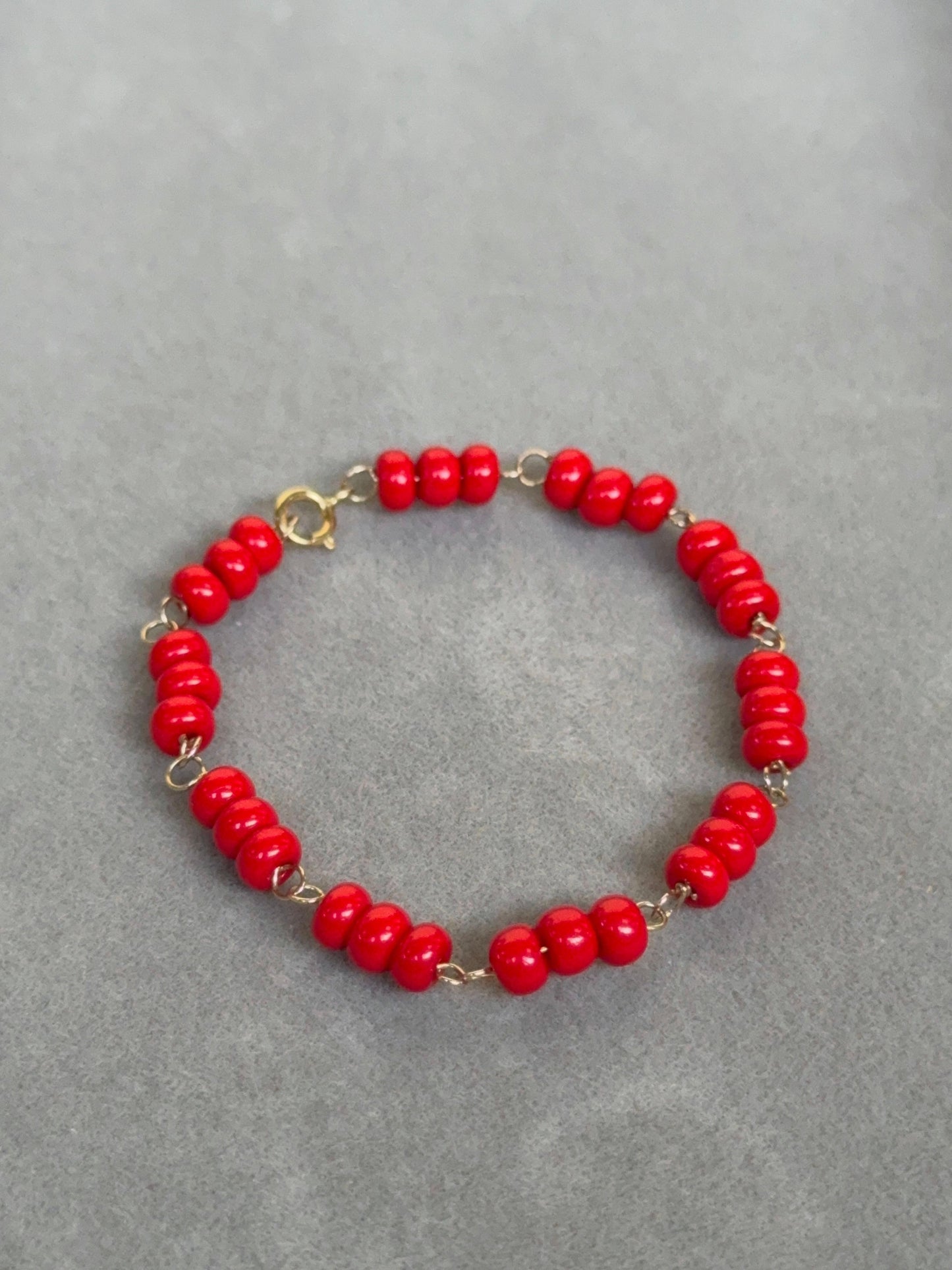 Coralito Rojo Oro 10K