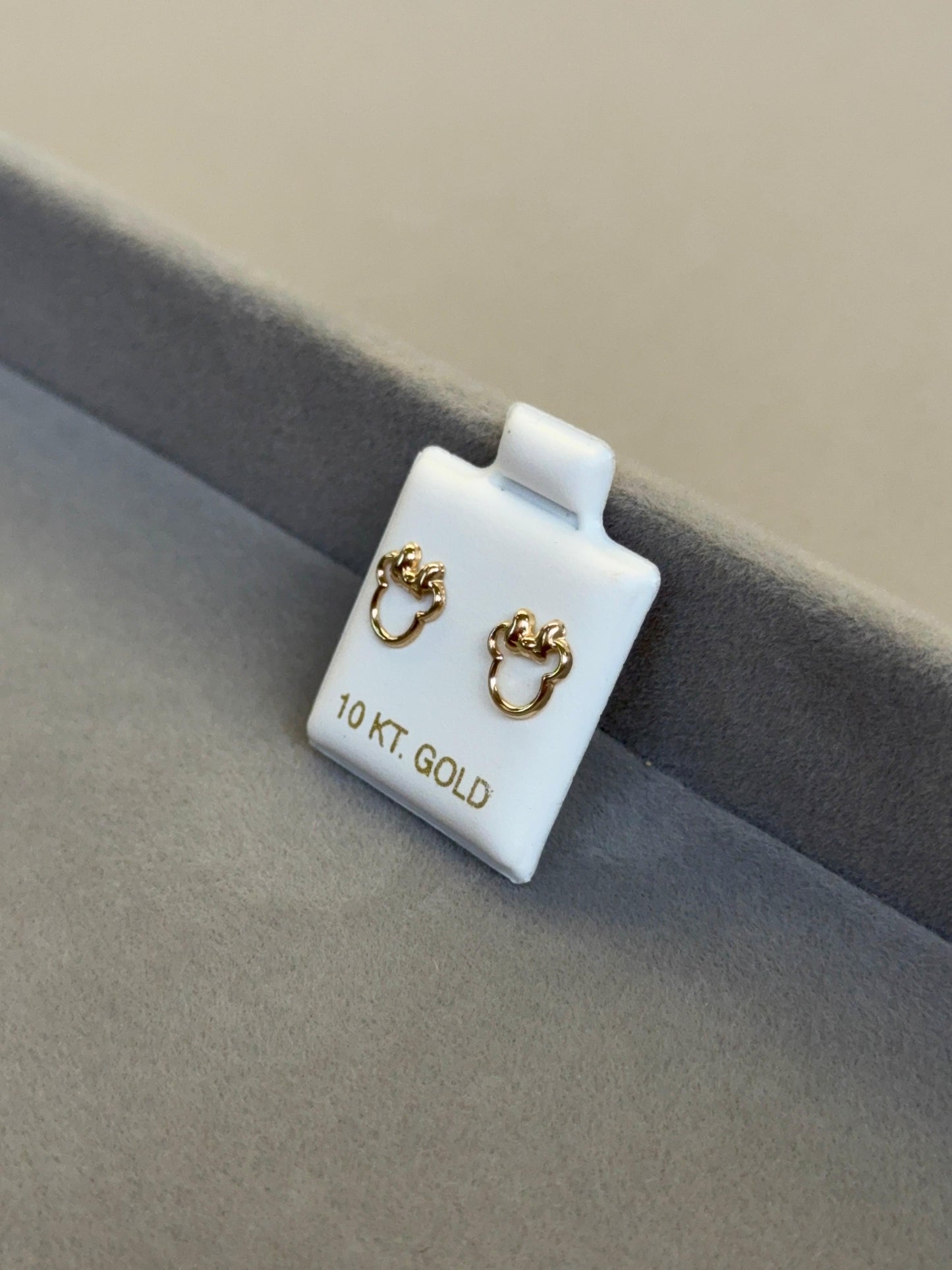 Aritos Minnie Oro 10K