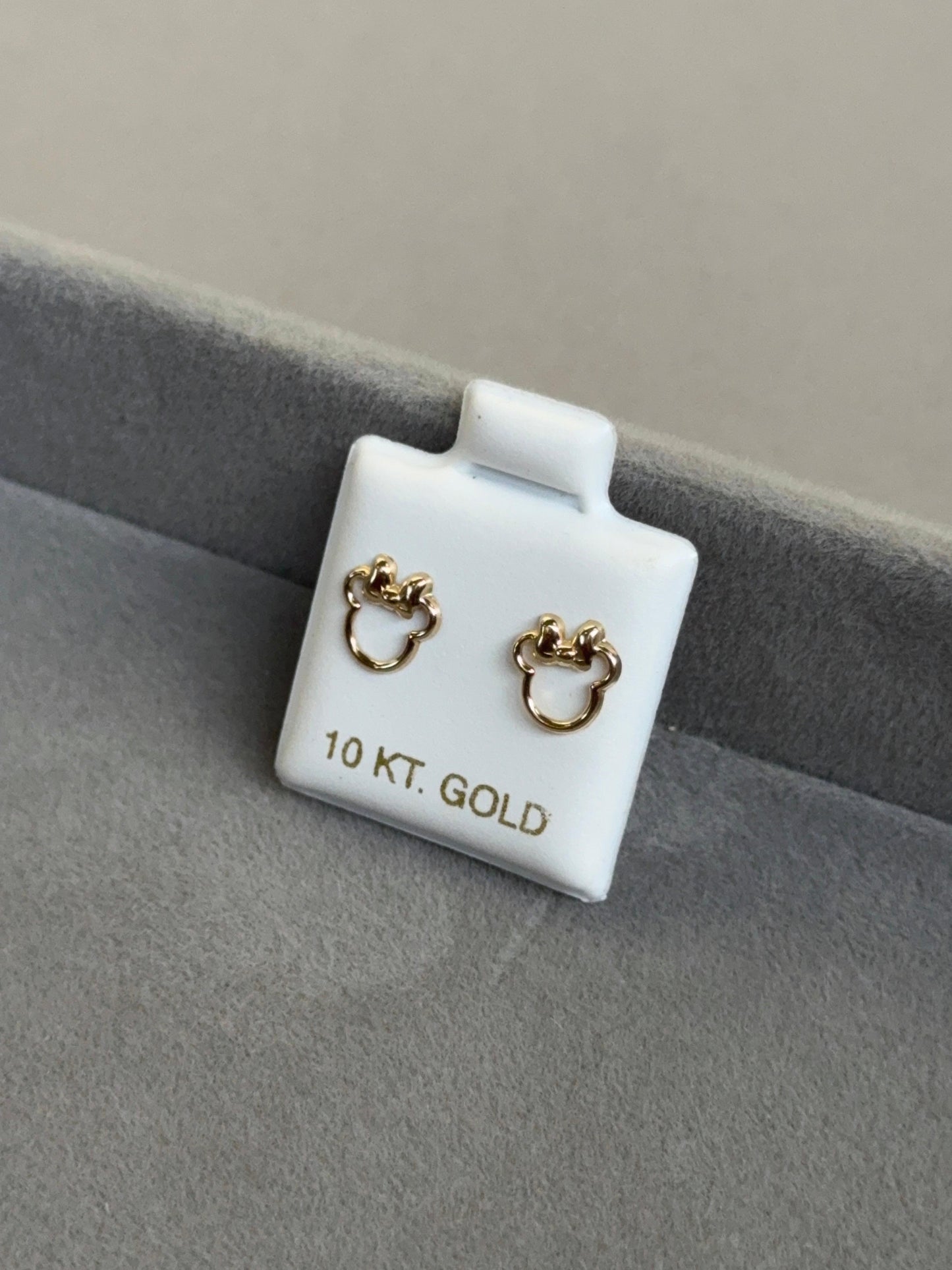 Aritos Minnie Oro 10K