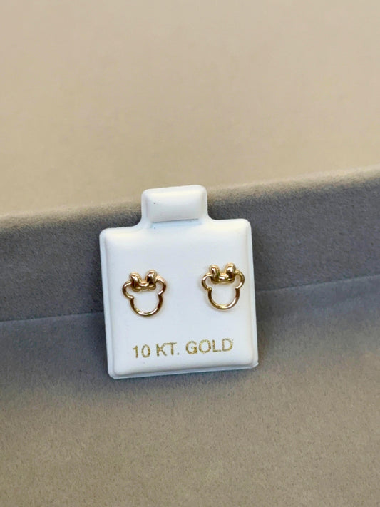 Aritos Minnie Oro 10K